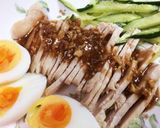棒棒鶏の蒸し鶏作り方4写真