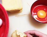 たまごの巾着煮♪作り方4写真