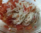冷やし素麺の塩トマト和え作り方2写真