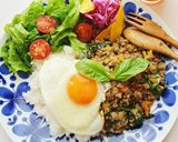 ランチに簡単☺我が家のガパオライス作り方7写真