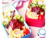 ♪ランチタイムni我が家のロコモコ丼♪作り方10写真