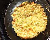 切り干し大根たっぷり!具だくさん玉子焼き作り方3写真