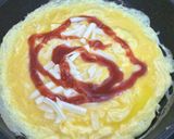 簡単ピザ風味オムレツ作り方3写真
