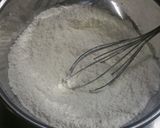ふわふわ、喫茶店のホットケーキ。作り方1写真