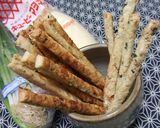 ねぎマヨおからプリッツ〜ごま塩・七味醤油作り方6写真
