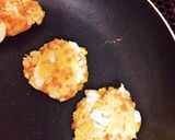 離乳食＊野菜も食べれるゆでたまごのおやき作り方5写真