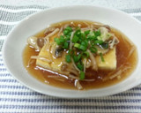 揚げない★揚げ出し豆腐のきのこ南蛮作り方5写真