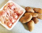 ウマすぎ！鶏手羽元とジャガイモの甘辛煮作り方1写真