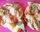 ★ねぎ味噌焼きチキン★作り方1写真