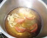 ピリ辛ワンタントマトスープ作り方3写真