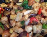 簡単!鶏肉と季節野菜の甘酢あんかけ作り方6写真