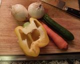 野菜沢山のなんちゃって回鍋肉・八丁味噌編作り方1写真