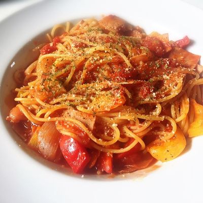 ペペロンチーノページ サッポロ一番 パスタデリ ペペロンチーノ スパゲッティ - さがの日々