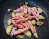 娘に伝えたい＊ナスとベーコンのペンネ＊作り方4写真