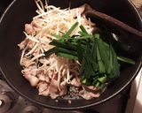 豚肉にらもやし!アジア風そうめん☆☆作り方2写真