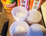 みかんの缶詰で簡単かき氷作り方1写真
