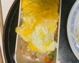 レンジクリーミー梅トマト味オムライス弁当作り方14写真
