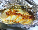 居酒屋風♪ ポテトのラー油チーズ焼き作り方2写真