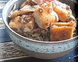 ＊厚揚げと舞茸のピリ辛丼＊作り方5写真
