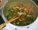 簡単！ セロリと 野菜の カレースープ♪作り方5写真
