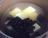 エビとアボガドの豆腐スープ作り方3写真