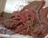 簡単♪ 牛肉と いんげんの 甘辛炒め作り方2写真