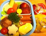 子供スパム弁当★覚書作り方20写真
