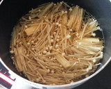 えのきと豆腐の卵とじ作り方3写真