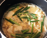 えのきと豆腐の卵とじ作り方4写真