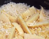 物集女の筍の穂先を使用した贅沢炊込みご飯作り方4写真