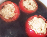 夏の美肌に☆鶏挽肉とトマトのおでん作り方5写真