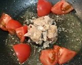 サバ缶とトマトの簡単煮♪作り方1写真