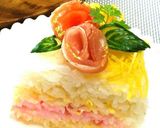 Birthday*☆ケーキ寿司作り方7写真