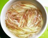 水菜&みょうが&鶏ハムの青じそサラダ♪作り方1写真
