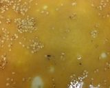 家の定番朝ご飯 ごま卵作り方1写真