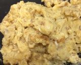 家の定番朝ご飯 ごま卵作り方2写真