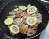 鶏もも肉の塩はちみつレモン焼き作り方3写真