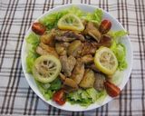 鶏もも肉の塩はちみつレモン焼き作り方4写真