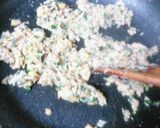 余った餃子の具で！オイマヨ♡スタミナ丼作り方4写真