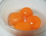 黄身の醤油漬け。作り方7写真