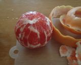 グレープフルーツのふるふるゼリー作り方1写真