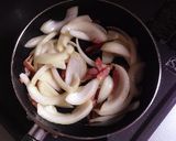 スナックエンドウの炒めもの作り方3写真