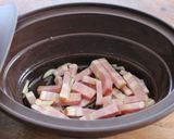 レンジで野菜を手軽に！オクラのバター醤油作り方2写真