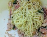 生ハムの冷製パスタ作り方3写真
