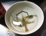 手長エビの素揚げと海鮮クラムチャウダー!作り方3写真