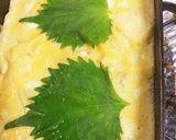 お弁当に☆⑦青じそ入りの甘〜い卵焼き作り方2写真