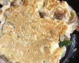 しめじと青シソのお好み焼き作り方5写真