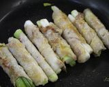 絶品♪深谷ねぎのみそ漬け肉巻きおにぎらず作り方6写真