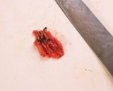 簡単☆お弁当にも・しめじと竹輪の梅煮。作り方2写真