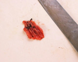 簡単☆お弁当にも・しめじと竹輪の梅煮。作り方2写真